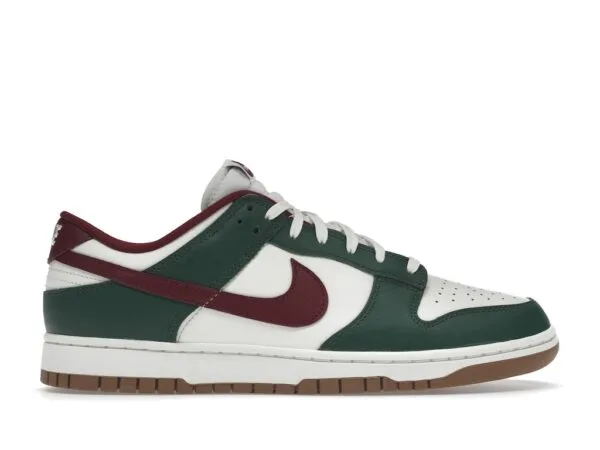 Nike Dunk Low Gorge Green Team Red